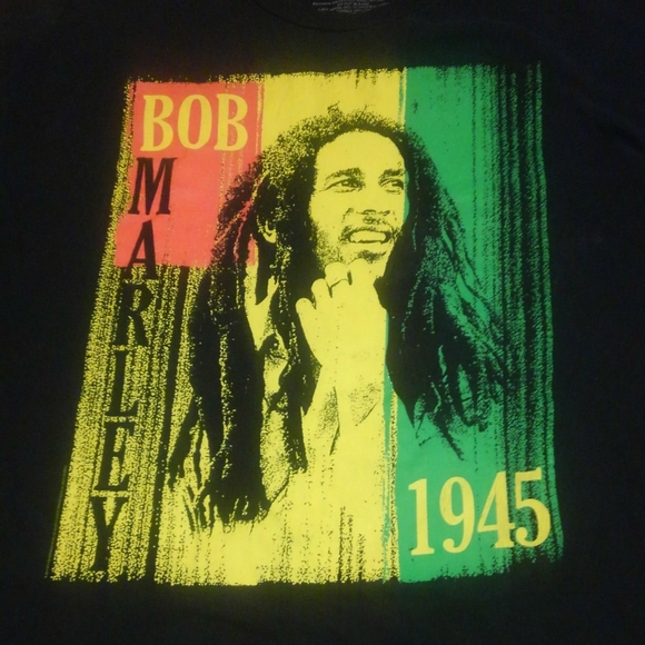 🌞 Bob Marley 🇯🇲 Shirt Zion 🦁 Rootswear XL Rasta Colors Reggae 🎵 🎸 Legend - Picture 2 of 7
